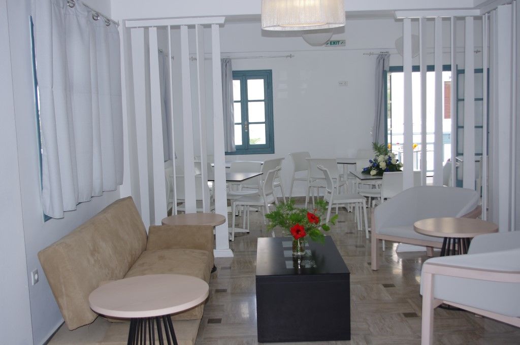 Iris Boutique Hotel Kamári Restaurang bild